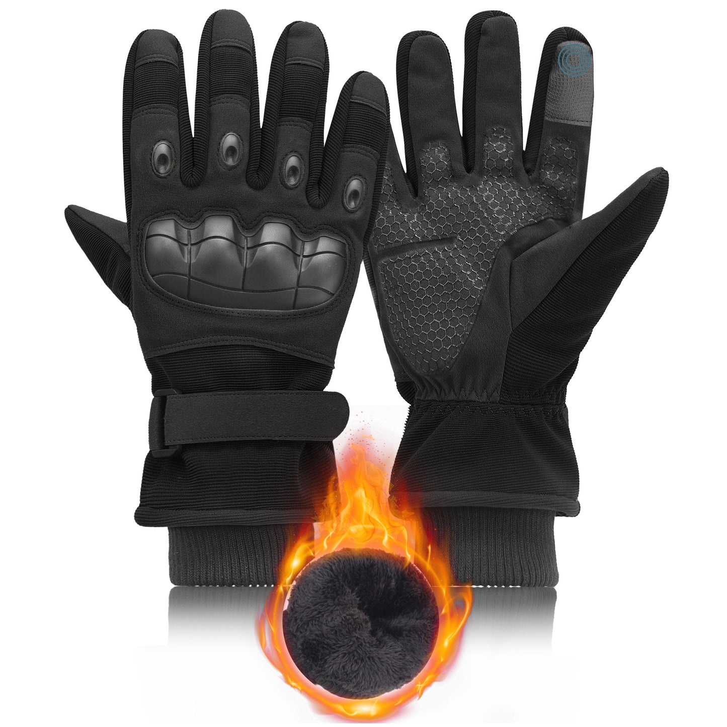 -20℃/-4°F ColdProof Winter Gloves,Tactical,Impact Winter Gloves, Touch Screen,Safety Winter Gloves, Impact Protection